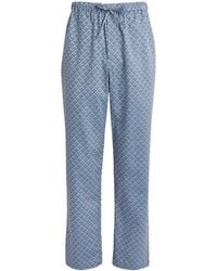 Harrods - Cotton Geometric Logo Pyjama Bottoms - Lyst