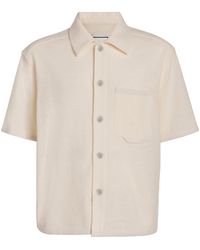 WOOYOUNGMI - Seersucker Short-Sleeve Shirt - Lyst