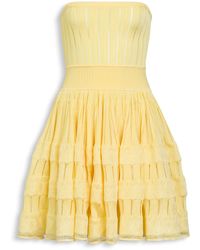 Alaïa - Crinoline Mini Dress - Lyst