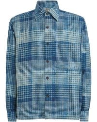 Kartik Research - Silk Check Shirt - Lyst
