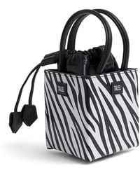 TALEL PARIS - Small Leather Triangle Bag - Lyst