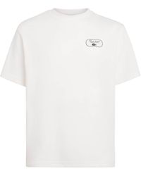 Lacoste - Ultra Dry Tennis Heritage Graphic T-Shirt - Lyst