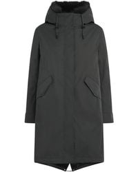 Yves Salomon - Fox-Rabbit Blended-Cotton Parka - Lyst