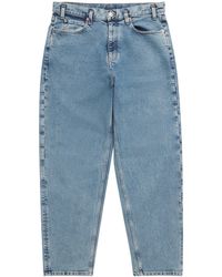 Emporio Armani - Icon Oval-Leg Jeans - Lyst