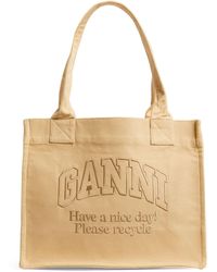 Ganni - Large Easy Shopper Bag - Lyst