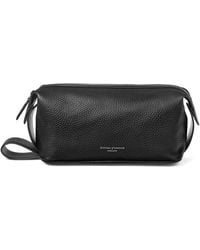 Aspinal of London - Leather Reporter Wash Bag - Lyst
