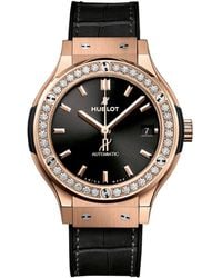 Hublot - King Gold And Diamond Classic Fusion Watch 38mm - Lyst