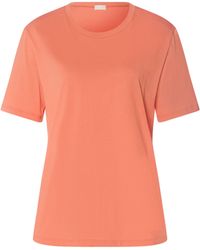 Hanro - Organic Cotton Crew-Neck T-Shirt - Lyst