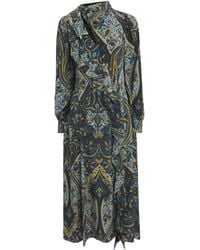 Ulla Johnson - Silk Sabrina Ruffled Midi Dress - Lyst