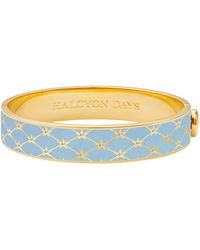 Halcyon Days - Plated Enamel Star Bangle - Lyst