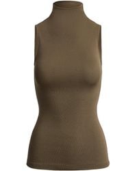 Ralph Lauren - Silk Knit Naomie Top - Lyst