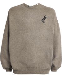 Fear Of God - Waffle-Knit Script Sweater - Lyst