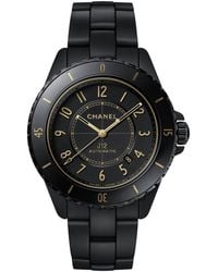 CHANEL - Ceramic And Steel J12 Golden Calibre 12.1 Watch - Lyst