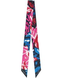 Givenchy - Silk Floral Bandeau - Lyst