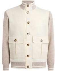 Paul & Shark - Linen-Cotton Hybrid Jacket - Lyst