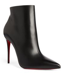 block heel patent boots