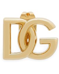 Dolce & Gabbana - Dg Millennials Logo Single Earring - Lyst