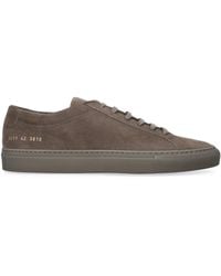 Common Projects - Suede Low-top Achilles Sneakers - Lyst