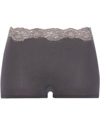 Hanro - Lace-Trim Shorts Briefs - Lyst