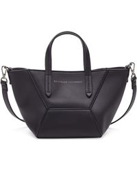 Brunello Cucinelli - Mini Calfskin Bc Duo Tote Bag - Lyst