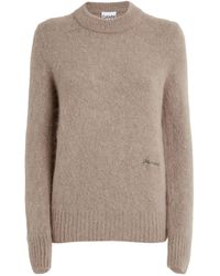 Ganni - Alpaca-blend Sweater - Lyst
