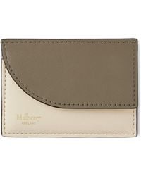Mulberry - Compact Cardholder Eggshell-Linen - Lyst