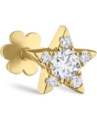 Maria Tash - And Diamond Star Threaded Stud Earring - Lyst