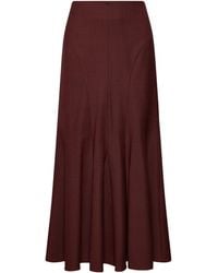 Marella - Stretch-Wool Mermaid Skirt - Lyst