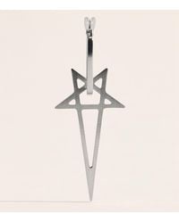 Rick Owens - Pentagram Single Earring - Lyst