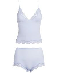 Skims - Fits Everybody Lace-Trim Cami And Shorts Set - Lyst