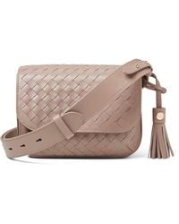 Aspinal of London - Woven Leather Ella Cross-Body Bag - Lyst