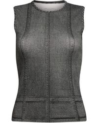 Rag & Bone - Miramar Rib Muscle Tank Top - Lyst