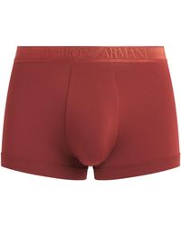 Emporio Armani - Modal Logo Trunks - Lyst