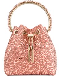 Jimmy Choo - Bon Bon Embellished Top-Handle Bag - Lyst