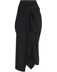 Issey Miyake - Cotton-Blend Simple Ensemble Trousers - Lyst
