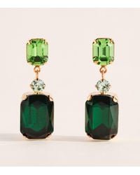 Jennifer Behr - Plated Justine Drop Earrings - Lyst