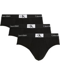 Calvin Klein - Ck96 Hip Briefs (pack Of 3) - Lyst