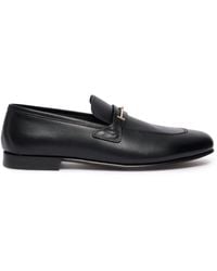 Tom Ford - Calfskin T Penny Loafers - Lyst