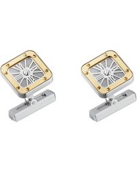 Cartier - Sterling And Santos De Cufflinks - Lyst