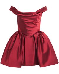 Vivienne Westwood - Taffeta Bagatelle Mini Dress - Lyst