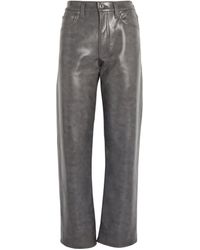 Agolde - Sloane Straight Trousers - Lyst