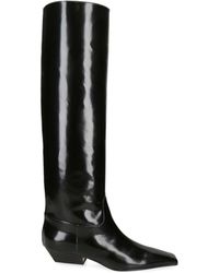 Khaite - Leather Marfa Knee-high Boots - Lyst