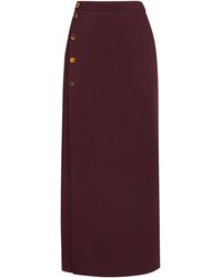 Blazé Milano - Crepe Ara Midi Pencil Skirt - Lyst