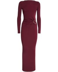 Roland Mouret - Knit Buckle Maxi Dress - Lyst
