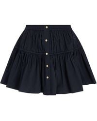 Maje - Button-Detail Mini Skirt - Lyst