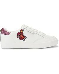 Kurt Geiger - Leather London Patch Sneakers - Lyst