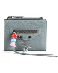 Balenciaga - Crinkled Lambskin Le City Bifold Wallet - Lyst