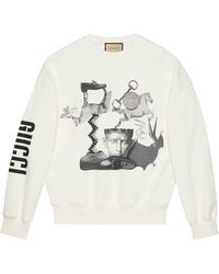 Gucci - X Ed Davis Graphic Sweatshirt - Lyst