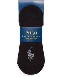 Polo Ralph Lauren - Dress Liner Socks (pack Of 3) - Lyst