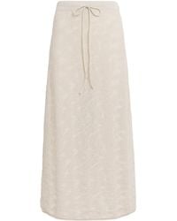 Lauren Manoogian - Pima Cotton Terra Midi Skirt - Lyst